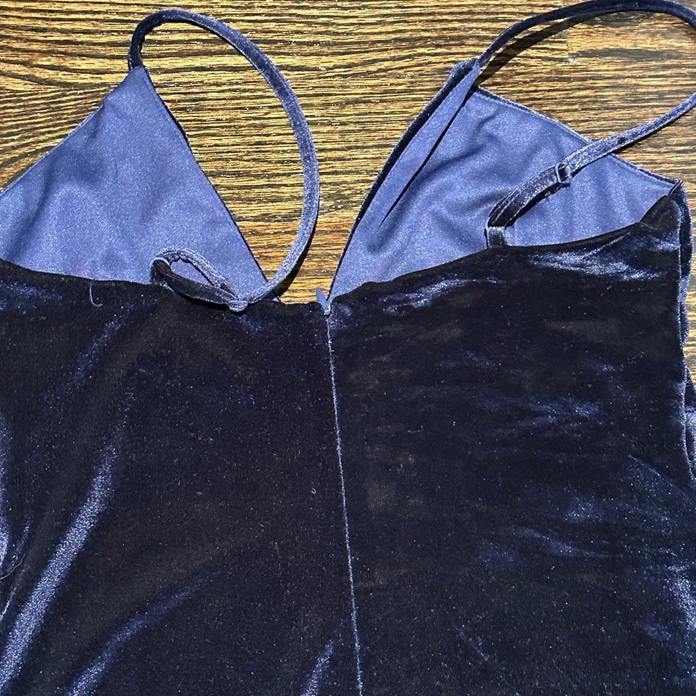 Dance & Marvel Blue Spaghetti Strap Sheath Dress - Picture 11 of 12